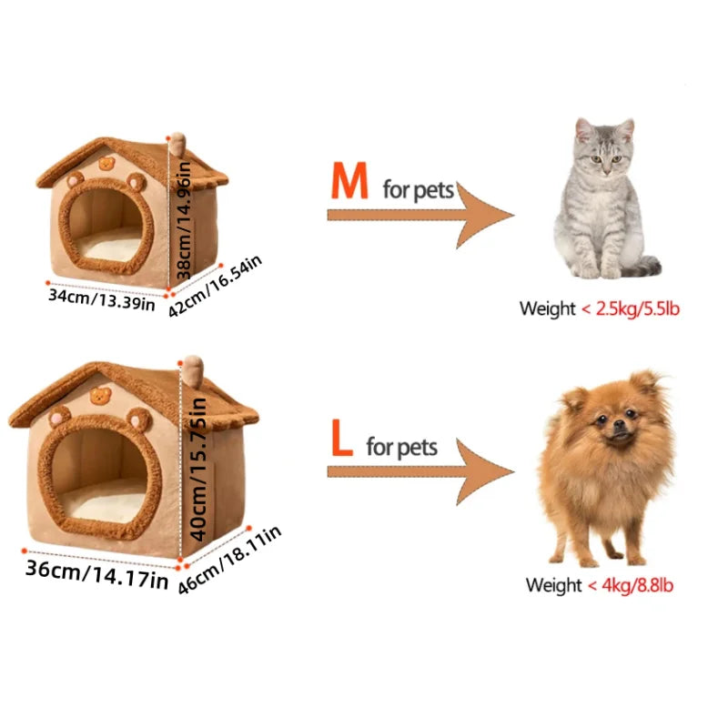 Maisonnette & Coussin pour Chat Anti-Stress – Cocon Douillet