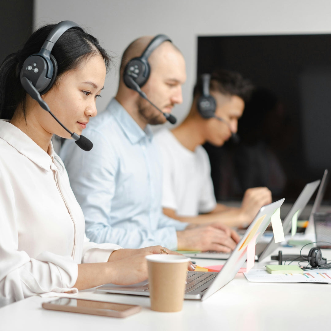 image d'une equipe de contact en call center