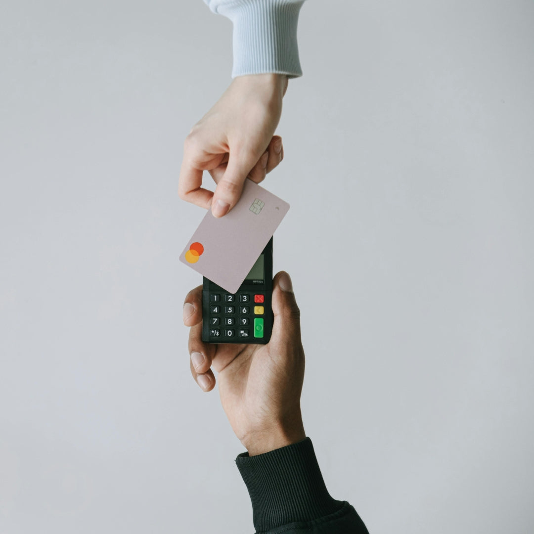 image d'un paiement entrain de s'effectuer
