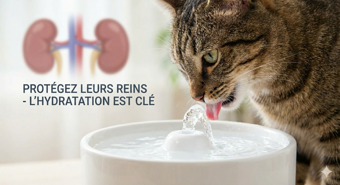 Mon chat ne boit pas assez : Les dangers cachés pour ses reins