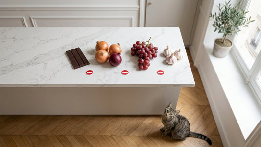 Aliments toxiques pour les chats — liste complète par niveau de danger — Les Trésors d'Owka