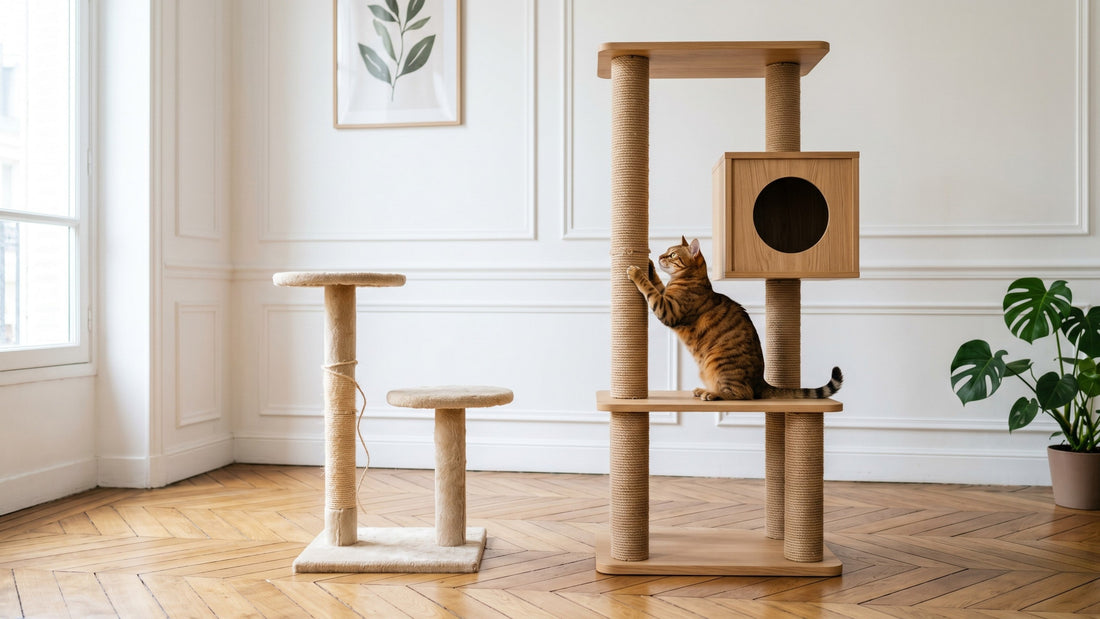 Comparatif arbre à chat pas cher vs modèle de qualité — Les Trésors d'Owka