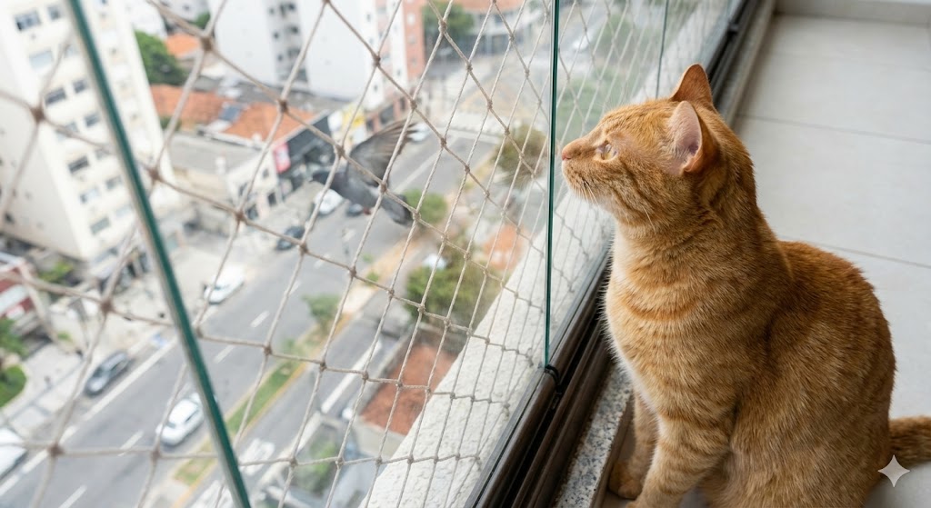 Chat d'appartement : Peut-on le laisser sortir sur le balcon sans risque ?