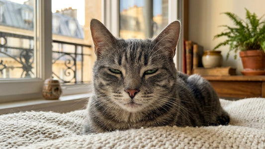 Chat qui cligne des yeux lentement — slow blink, signification et communication féline — Les Trésors d'Owka