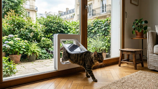 Chatière pour chat — types, puce RFID et connectée, guide de choix — Les Trésors d'Owka