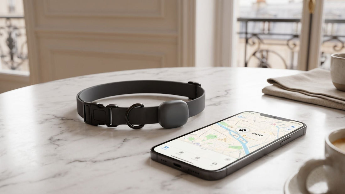Collier GPS pour chat sans abonnement Le Connecté avec localisation Apple Find My — Les Trésors d'Owka