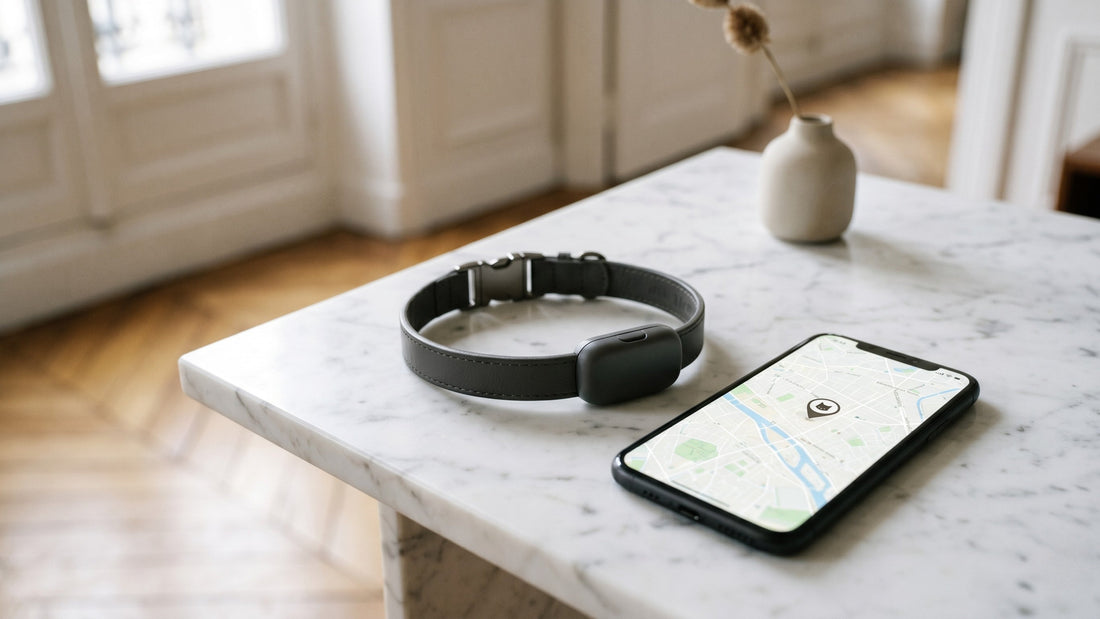 Collier GPS pour chat sans abonnement Le Connecté avec localisation Apple Find My — Les Trésors d'Owka