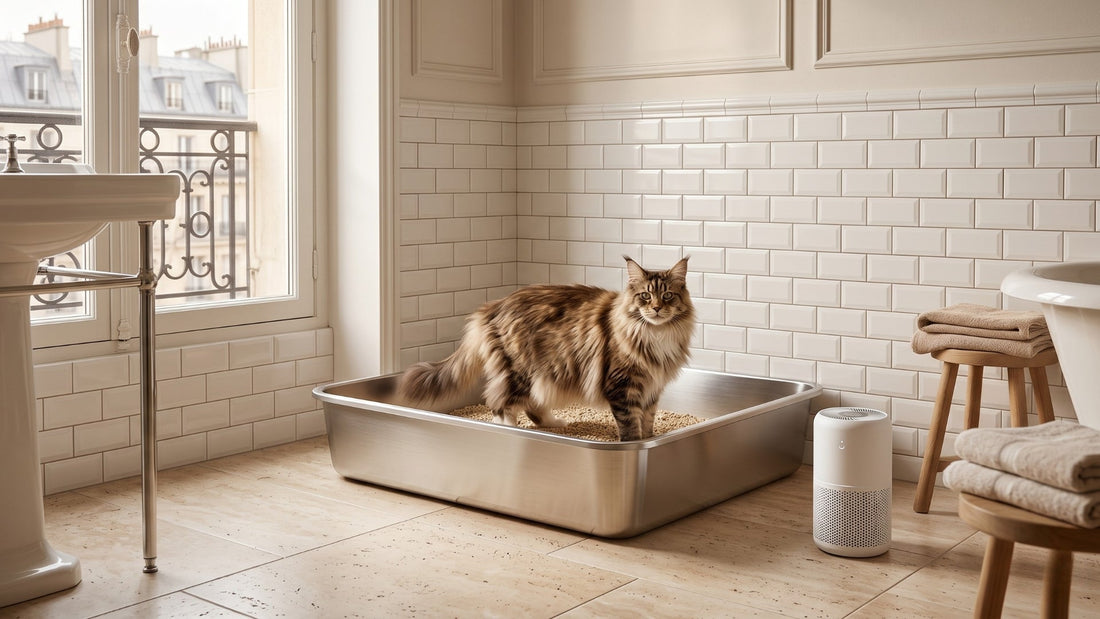 Litière XXL pour Maine Coon : quelle taille de grand bac à litière choisir ?