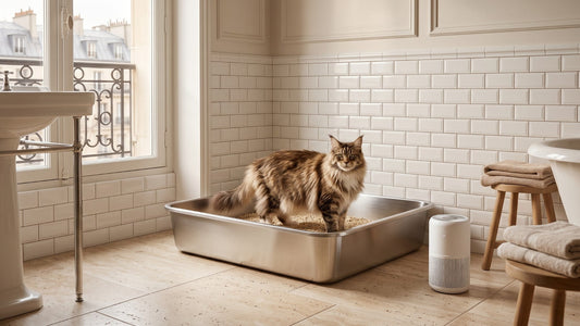 Grand bac à litière pour chat : Maine Coon, grandes races et multi-chats — guide complet