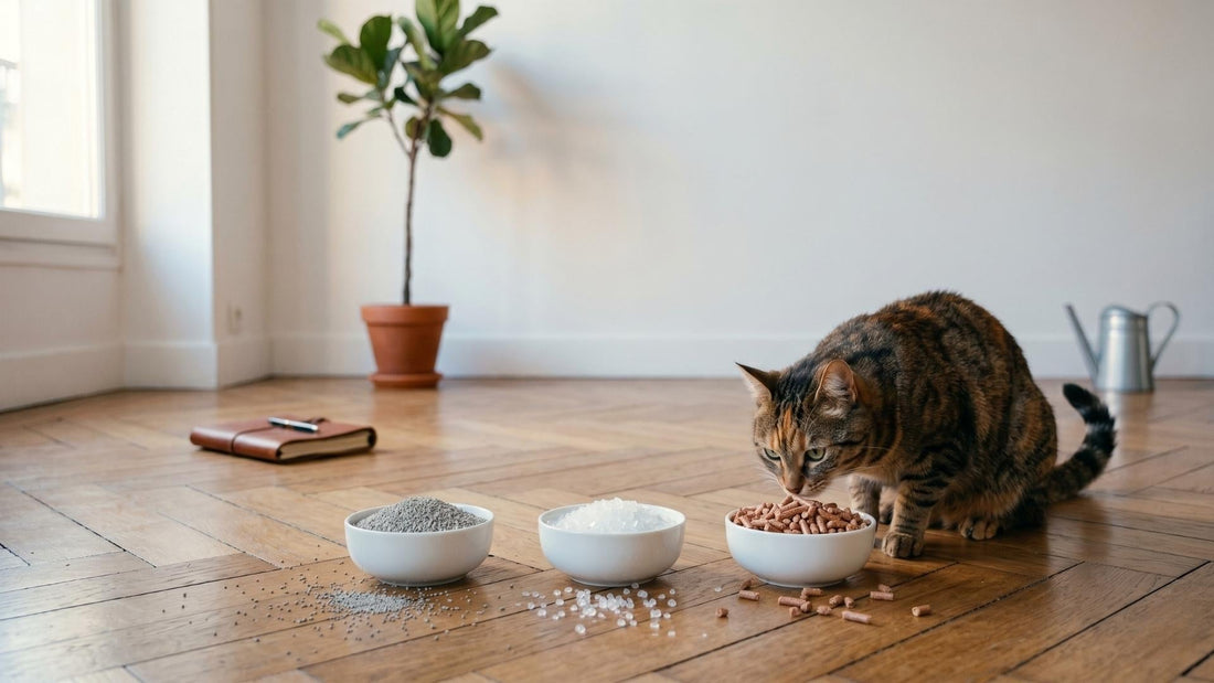 Comparatif des meilleures litières pour chat : agglomérante, silice et végétale — Les Trésors d'Owka