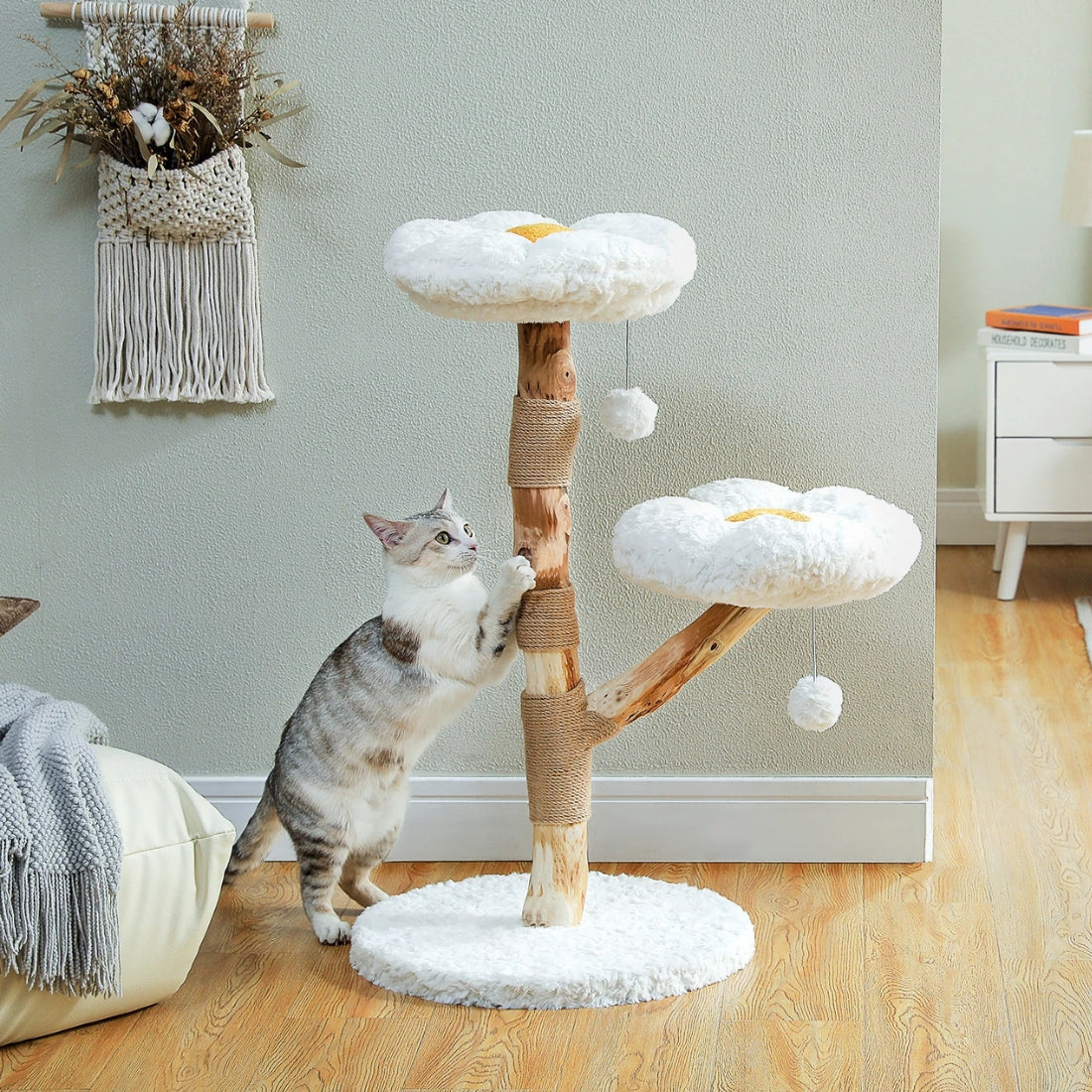 Arbre à Chat Fleur "Botanica" - Design Naturel et Original