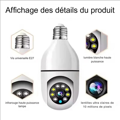 Caméra Connectée "HomeProtect" (Surveillance Animaux & Maison)