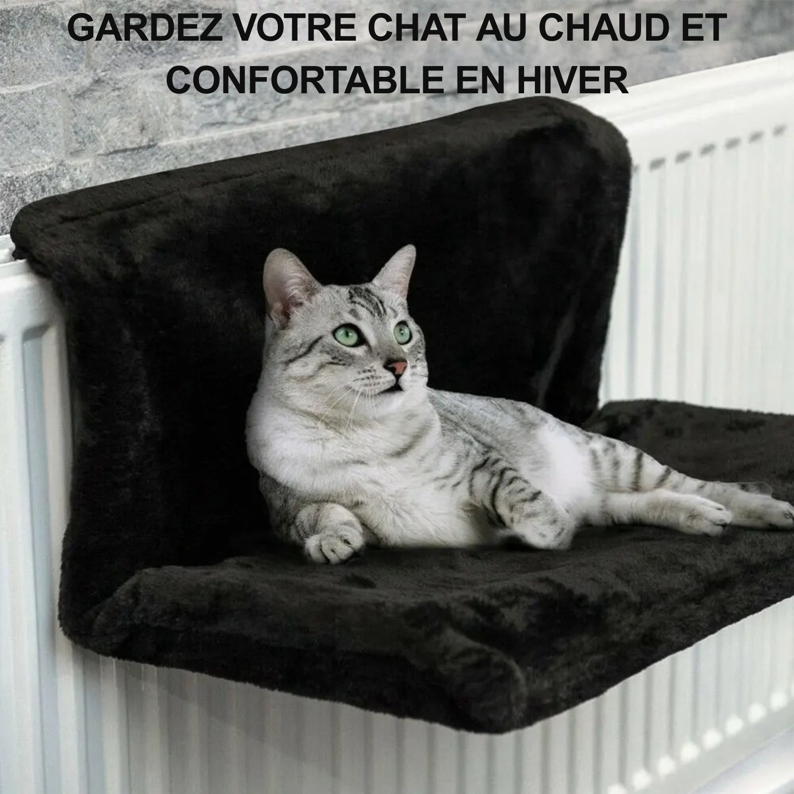 Crochets d'accroche du hamac sur radiateur à ailettes - Les Trésors d'Owka