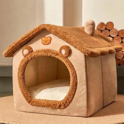Maisonnette & Coussin pour Chat Anti-Stress – Cocon Douillet