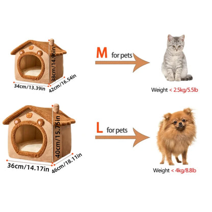 Maisonnette & Coussin pour Chat Anti-Stress – Cocon Douillet