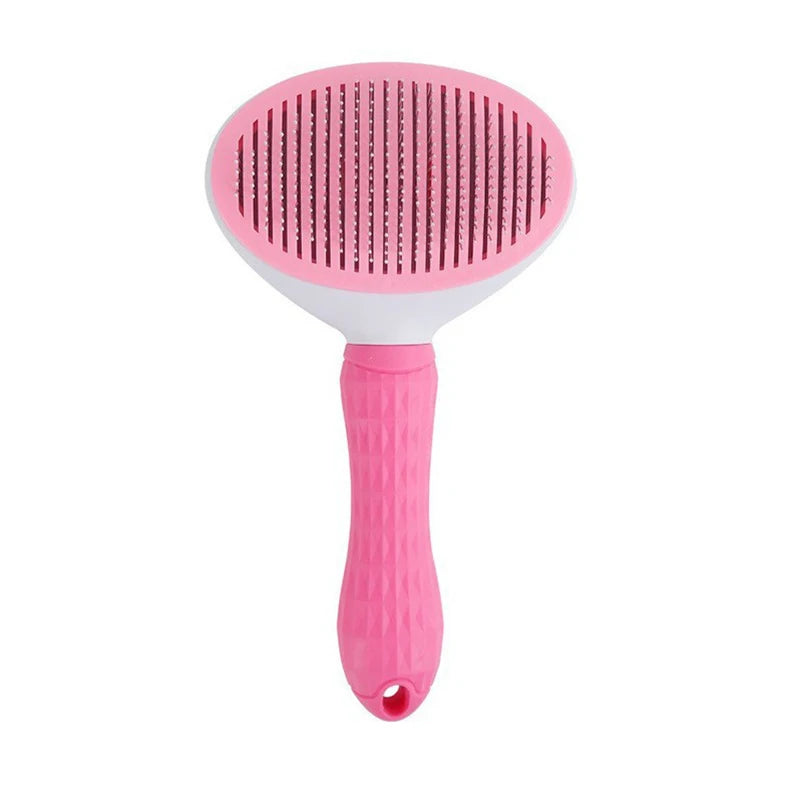 Brosse pour Chat Auto-Nettoyante – Élimine les Poils Morts