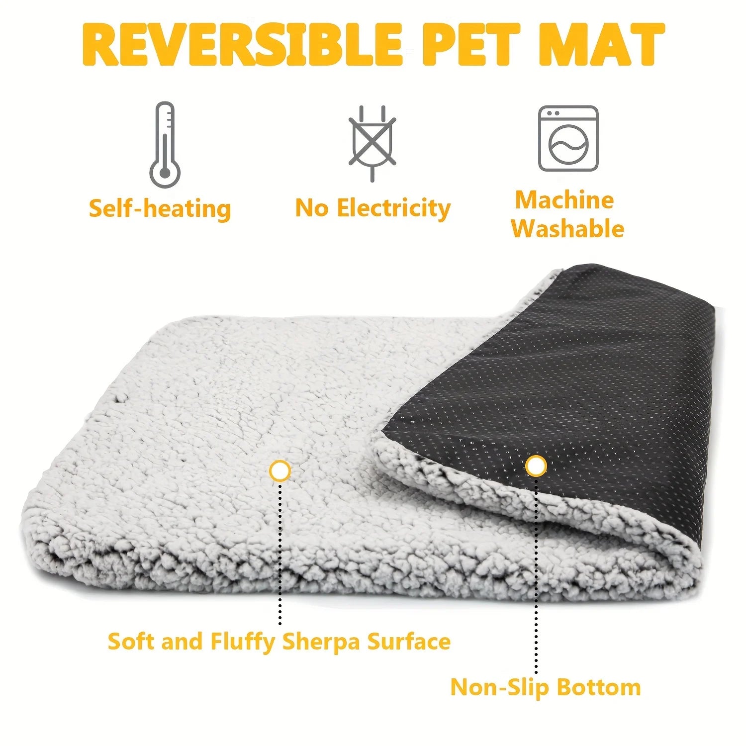 Couverture autochauffante dans un panier pour chat - Les Trésors d'Owka