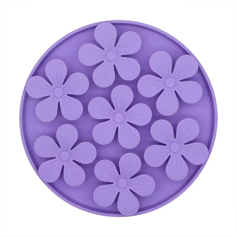 Tapis de Léchage en Silicone à Ventouses – Anti-Stress & Anti-Glouton