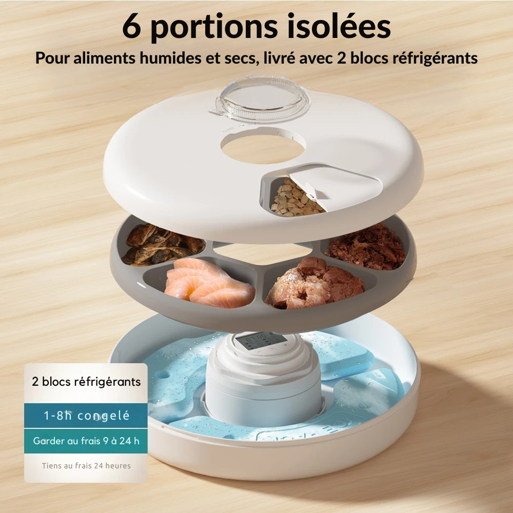 IL GARDE LA PÂTÉE AU FRAIS TOUTE LA JOURNÉE